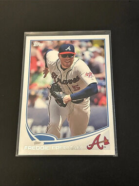 2013 Topps Atlanta Braves #105 Freddie Freeman Baseball Card